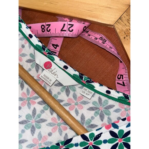 Boden Lola Floral Wrap Dress Women size 6P - Picture 8 of 12